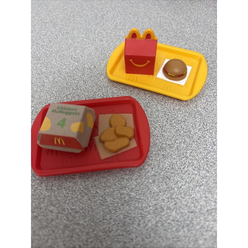 2025 Happy Meal Toys Lil McDonalds 4-Piece Chicken McNuggets/Kids Meal Lot Of 2